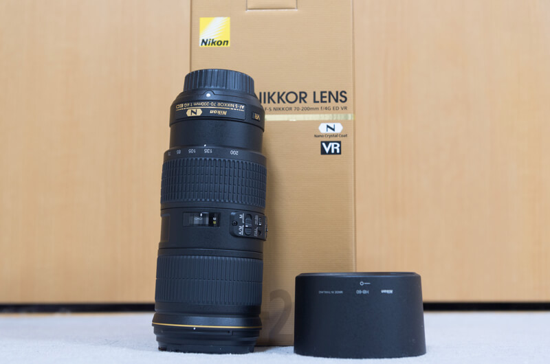 Nikon（ニコン）望遠ズームレンズ70-200㎜F4を購入！コンパクトな銘玉 
