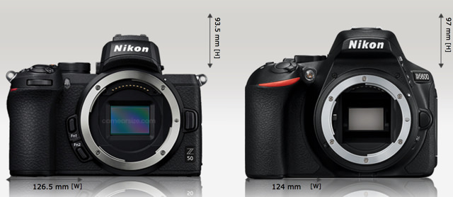 Nikon Z 50の詳細情報。他の機種との違いを確認してみる。 – 一眼レフ 